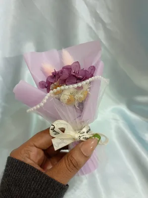 Cute Mini Dried Flower Bouquet (1 Pc)